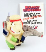 Barnyard Commandos - Playmates 1989 - Complete set of 8 Series 1 figures (loose)