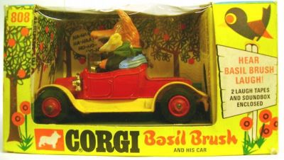 Basil Brush - Corgi Comics 1/24 ref. 808 - Basil Brush and his car