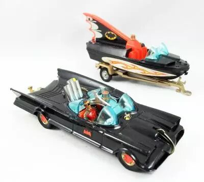 Batman - Corgi - Gift Set 3 Batmobile & Batboat 1/36ème 1st edition