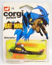 Batman - Corgi Junior Ref.78 - Batcopter (mint on card)