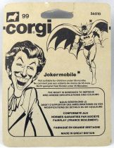 Batman - Corgi Juniors Ref.99 - Jokermobile (neuf sous blister)