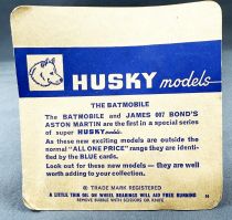 Batman - Husky Models Ref.1002 - Batmobile (Mint on Card)