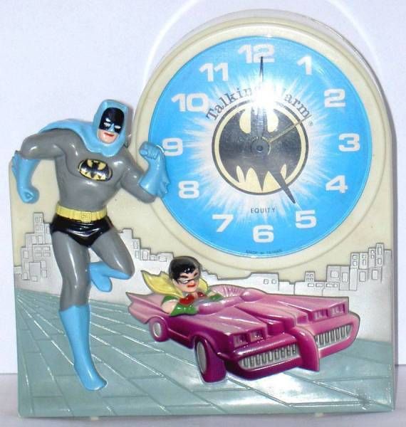 Featured image of post Vintage Batman Alarm Clock Projects batman logo with time onto nearby walls