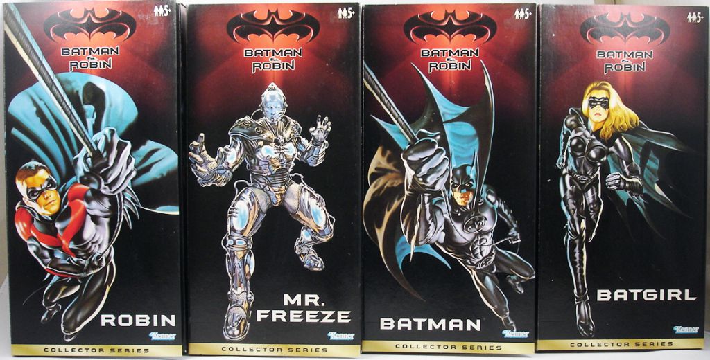 batman and robin figures