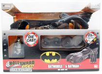 Batman (1989 movie) - Jada - Build N\' Collect 1:24 scale die-cast Batmobile with Batman figure