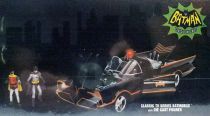 Batman (Classic TV Series) - Jada - 1:18 scale die-cast with lights Batmobile with Batman & Robin figures