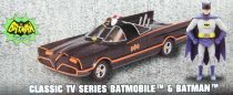 Batman (Classic TV Series) - Jada - Batmobile metal 1:24ème avec figurines Batman & Robin