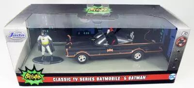 Batman (Classic TV Series) - Jada - Batmobile metal 1:32�me avec figurine Batman