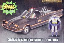 Batman (Classic TV Series) - Jada - Build N\' Collect Batmobile metal 1:24ème avec figurine Batman