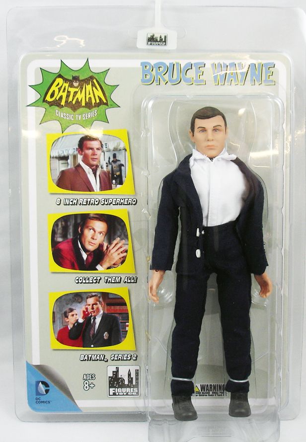 Bruce Wayne Batman 1966 Classic TV Series 2 8" Action Figure MOC for sale online 
