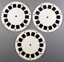 Batman 60\'s Tv S&eacute;ries - 3 x View-Master Discs Set Loose Ref. BB 492-F