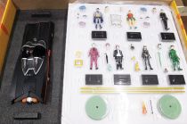 Batman Classic 1966 TV Series - Mezco - 5 Points Deluxe boxed set figures with Batmobile & Batcave