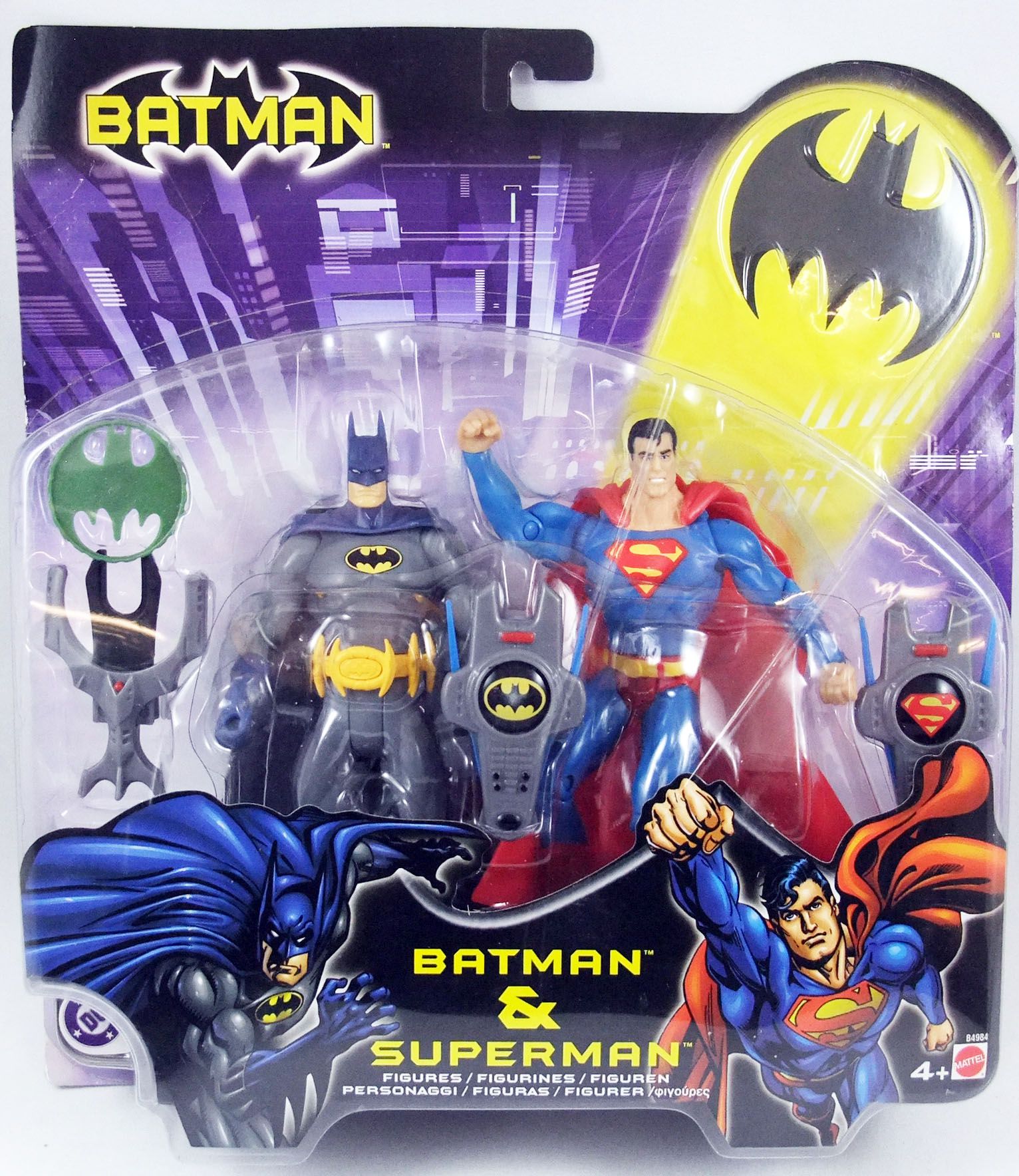 Batman - Mattel - Batman & Superman