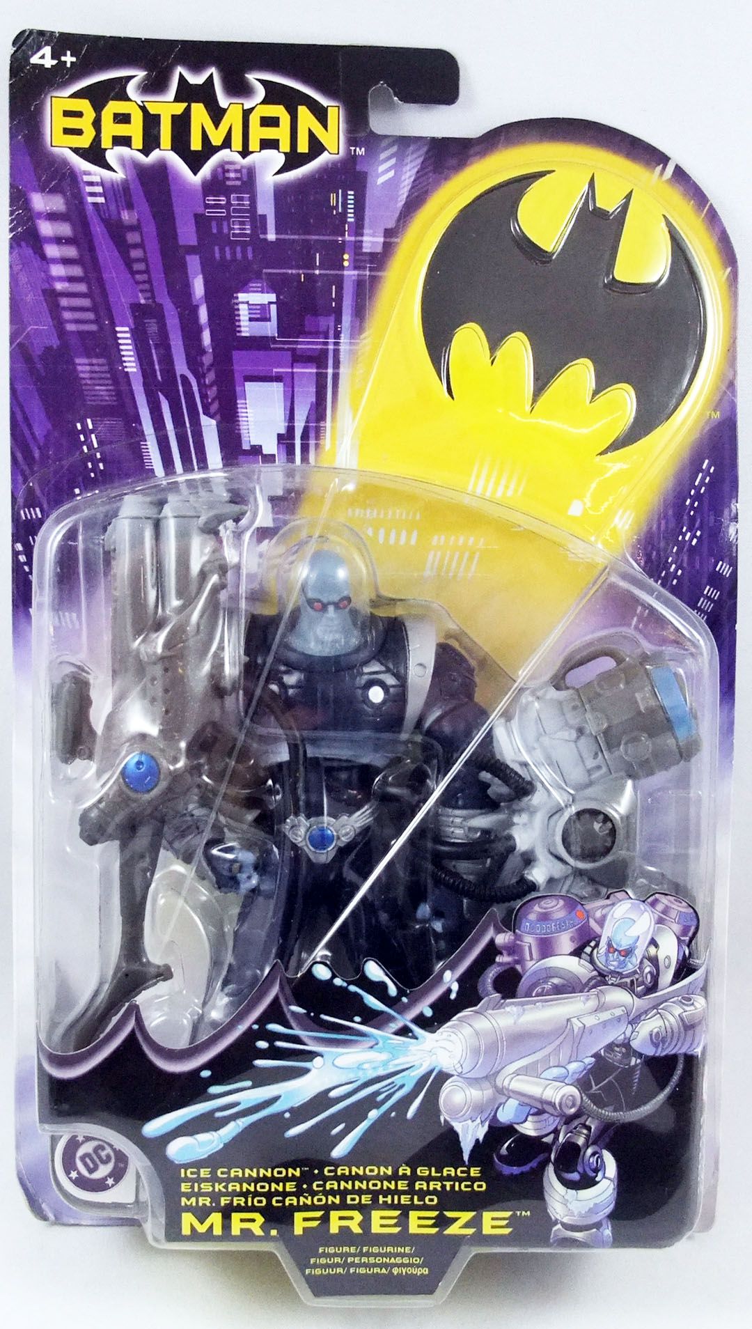 Batman Arctic Shield VS Mr Freeze Ice Cannon Action Figures Mattel 2004 S8 for sale online 