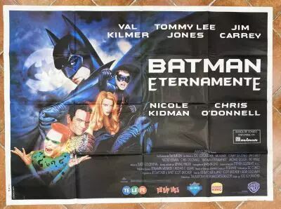 Batman Eternamente (Forever) Italie - Movie Poster 120x1�0cm - Warner Bros. 1995