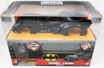 Batman le film (1989) - Jada - Build N\' Collect Batmobile metal 1:24ème avec figurine Batman