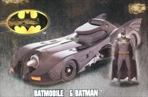 Batman le film (1989) - Jada - Build N\' Collect Batmobile metal 1:24ème avec figurine Batman