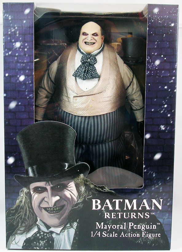 Batman Returns - Mayoral Penguin (Danny DeVito) - Epic Movie Collector's  1/4 Scale Action Figure NECA