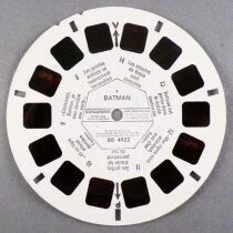 Batman S&eacute;rie Tv Ann&eacute;es 60 - 3 Disques View-Master 3D sans Pochette R&eacute;f. BB 492-F