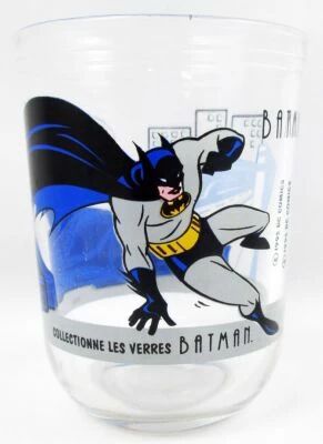 Batman The Animated Series - Maille Mustard Glass - Batman & Batmobile