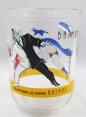Batman The Animated Series - Maille Mustard Glass - Batman & Two-Face