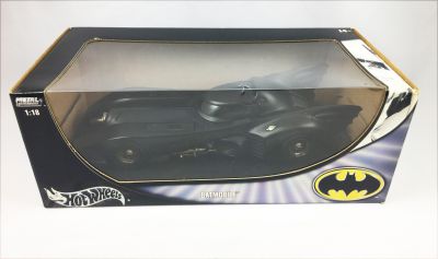 Batman Hot Wheels Batmobile Metal Collection 1:18 Scale Vehicle DC 2003  