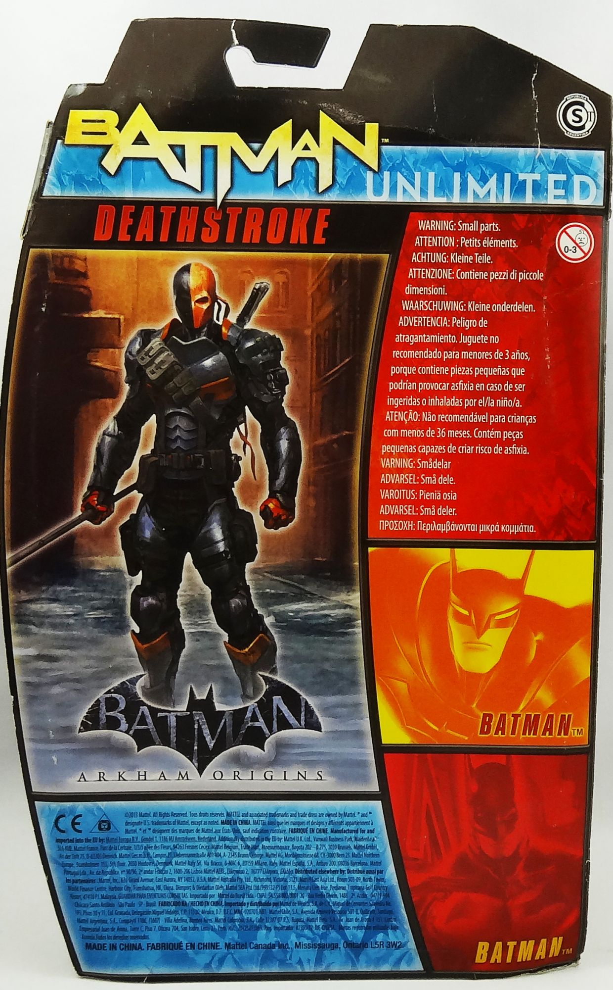 Batman Unlimited Mattel Deathstroke