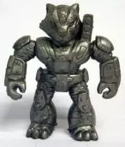 Battle Beasts - #03 Ferocious Tiger \'\'silver monochrome\'\' (loose without weapon)