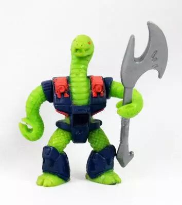 Battle Beasts - #06 Triple Threat Snake (loose with weapon)