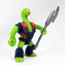 Battle Beasts - #06 Triple Threat Snake (loose with weapon)