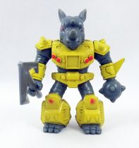 Battle Beasts - #09 Rocky Rhino (loose with weapon)