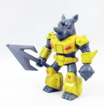 Battle Beasts - #09 Rocky Rhino (loose with weapon)