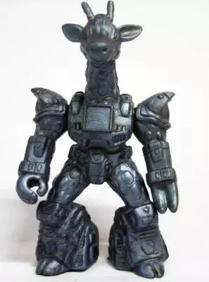 Battle Beasts - #18 Ruberneck Giraffe \\\'\\\'metallic blue monochrome\\\'\\\' (loose without weapon)