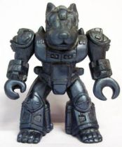 Battle Beasts - #21 Danger Dog \'\'metallic blue monochrome\'\' (loose without weapon)