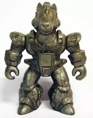 Battle Beasts - #23 Sir Sire Horse \'\'silver monochrome\'\' (loose without weapon)
