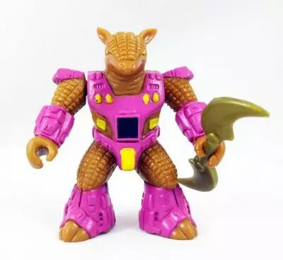 Battle Beasts - #30 Armoured Armadillo (loose with weapon)