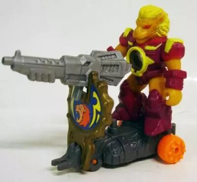 Battle Beasts - #89 Brown Lion \'\'Shield Battler\'\' (loose with weapon)