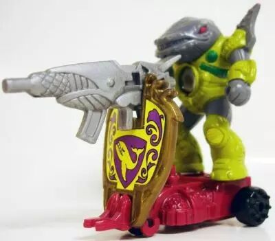 Battle Beasts - #97 Sea Panic \'\'Shield Battler\'\' (loose with weapon)
