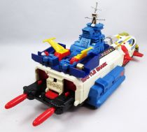 Battle Fever J - Battle Fever & Battle Shark DX - Diecast Robot & Vehicle - Popy (loose)