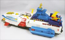 Battle Fever J - Battle Fever & Battle Shark DX - Diecast Robot & Vehicle - Popy Japan