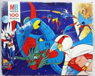 Battle of the Planets - 100 pieces jigsaw puzzle - MB Milton Bradley ref.625346702