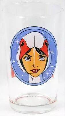 Battle of the Planets - Amora drinking glass - Princess the Swan