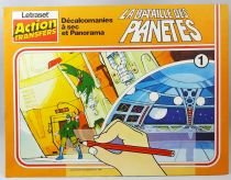 Battle of the Planets - Letraset - Action Transfers Panorama