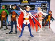 Battle of the Planets (Gachaman) - G Force - set of 5 PVC figure (loose) - Unifive