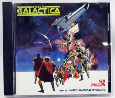 Battlestar Galactica - Bande Originale par Stu Philipps - Compact Disc - Var�se Sarabande Records 1999