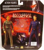 Battlestar Galactica - Diamond Select figures - Lee \'\'Apollo\'\' Adama & Anastasia \'\'Dee\'\' Dualla