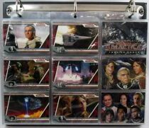 Battlestar Galactica (1978) - Set complet de 111 Trading Cards avec classeur - Ritten House 2004