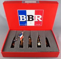 BBR 002 CBG Mignot - Figurine Plomb 50mm - Boite de 5 Gendarmes d\'Elite