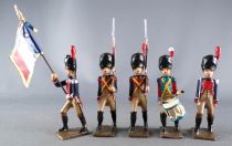 BBR 002 CBG Mignot - Figurine Plomb 50mm - Boite de 5 Gendarmes d\'Elite
