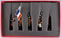 BBR 002 CBG Mignot - Figurine Plomb 50mm - Boite de 5 Gendarmes d\'Elite